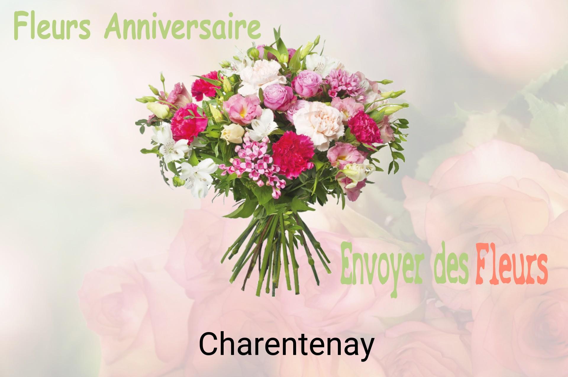 Bouquet de fleurs d’anniversaire livré à Charentenay