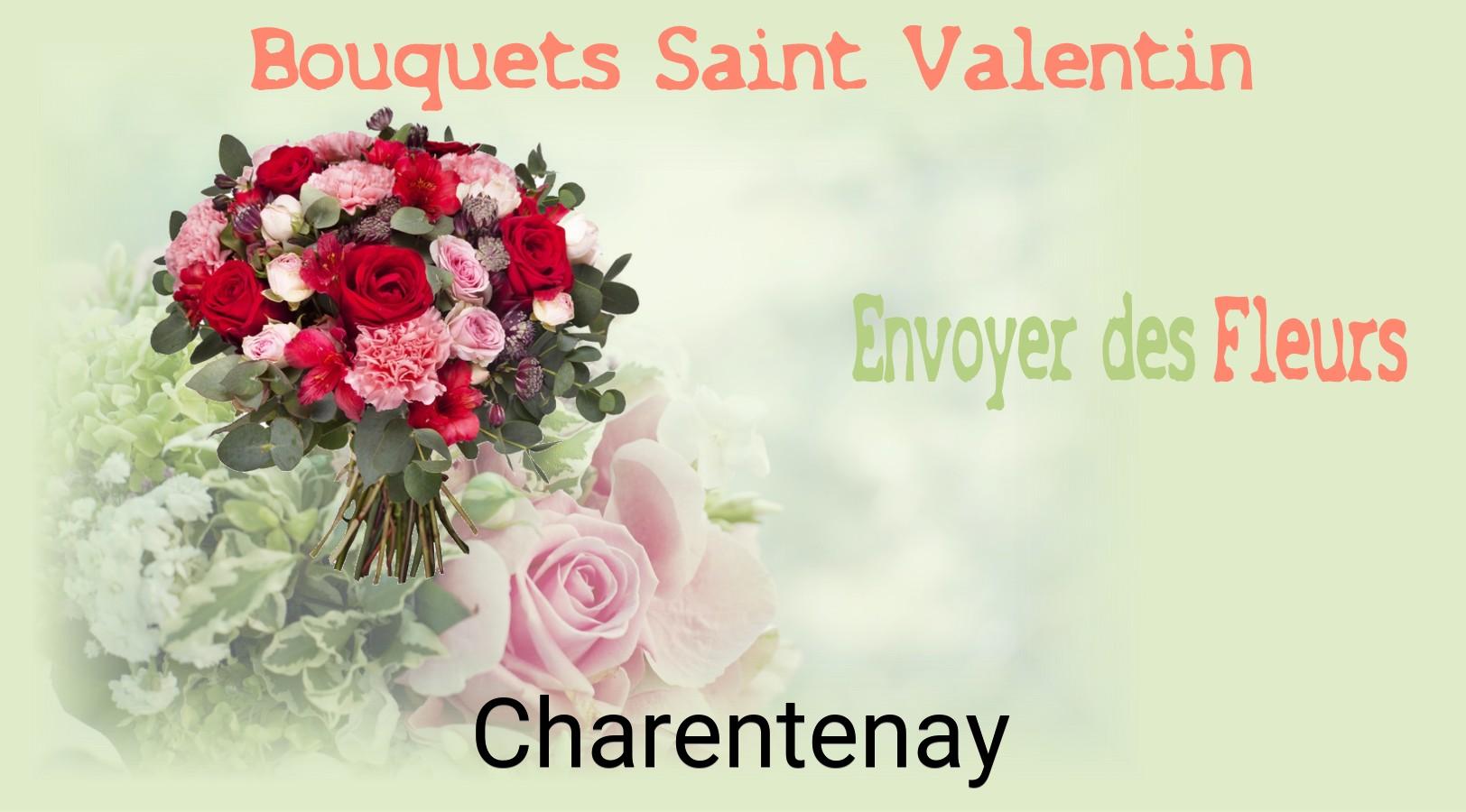 Roses de Saint-Valentin livrées à Charentenay
